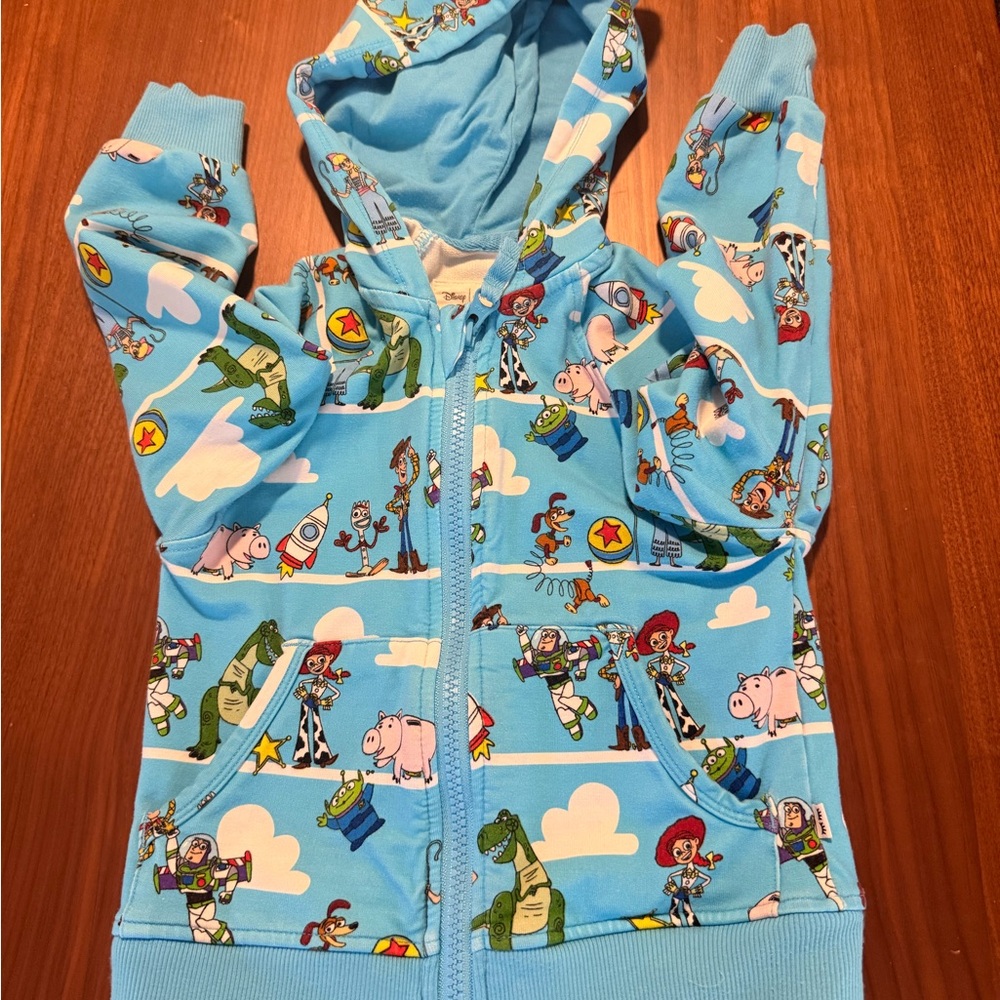 Little Sleepies Blue Toy Story Hoodie